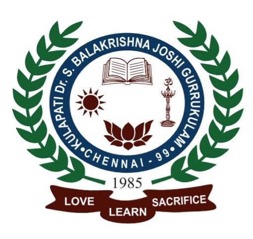 Kulapati Dr.S.Balakrishna Joshi Gurrukulam Senior Secondary school Logo