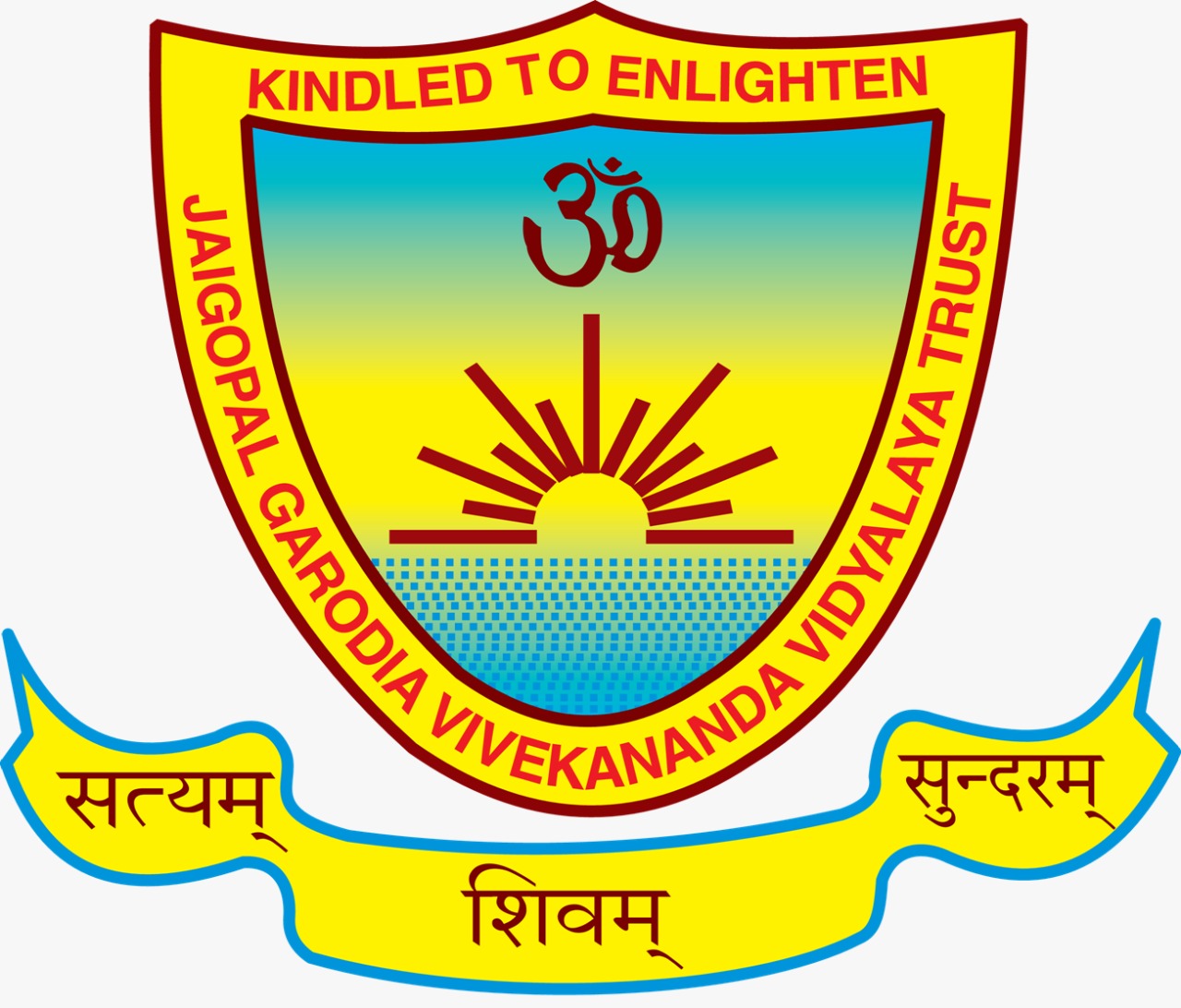 SMT. DURGADEVI CHOUDHARY VIVEKANANDA VIDYALAYA Logo