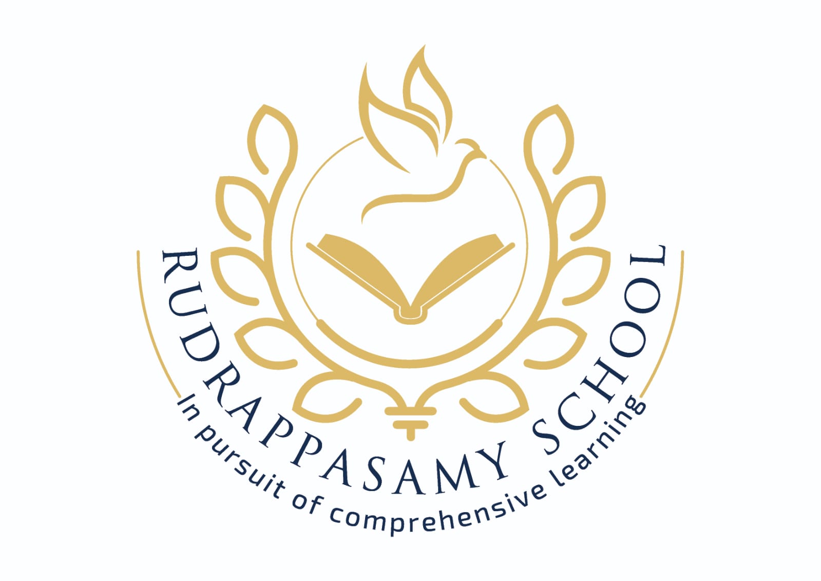 RUDRAPPASAMY SCHOOL Logo