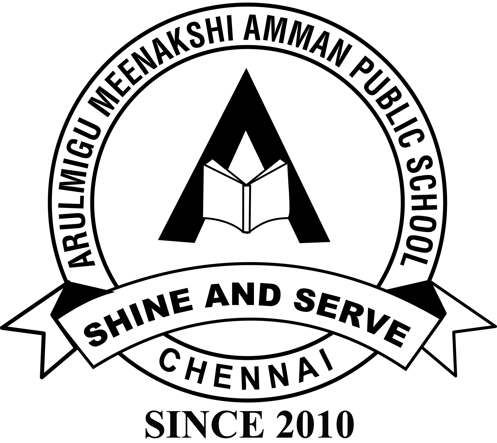 A MEENAKSHI AMMAN PUBLIC SCHOOL  Logo