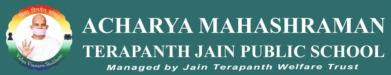 ACHARYA MAHASHRAMAN TERAPANTH JAIN PUBLIC SCHOOL Logo