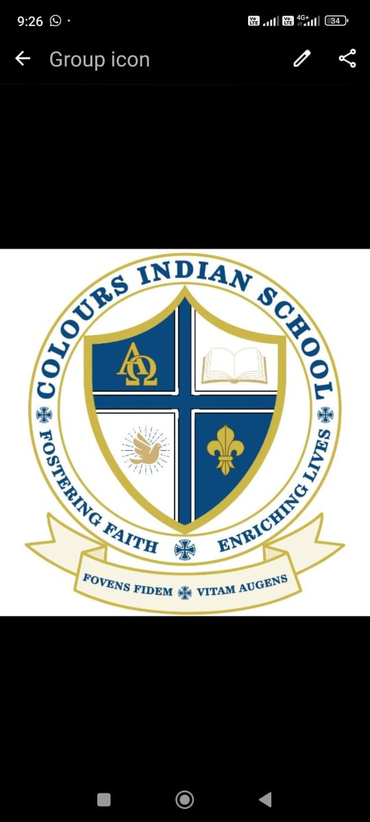 COLOURS INDIAN SCHOOL Logo